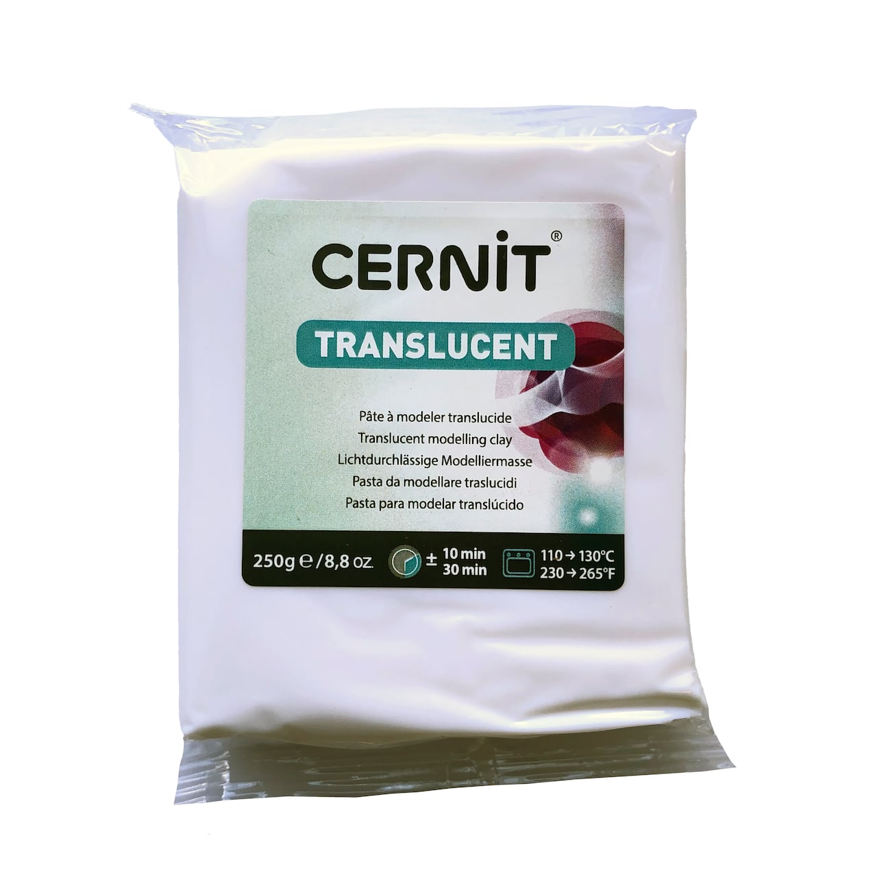 Cernit® 8.8oz. Translucent Polymer Clay